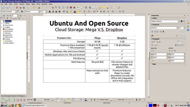 Lubuntu Linux: Mega vs Dropbox смотреть онлайн