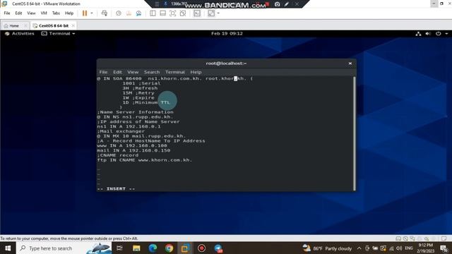 How to create forward zone ,reverse zone, slave zone in cent os 8 👍👍 смотреть онлайн