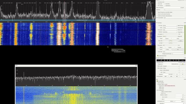 Linux FM DX ES 2023-07-02, Gqrx SDR, USRP, Radio PeterPan, Ciccio Riccio ~1900km смотреть онлайн