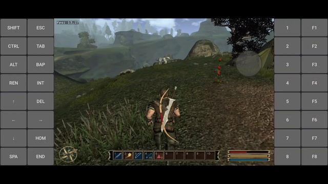 14-ti minutový gameplay Gothic 3 na androidu смотреть онлайн