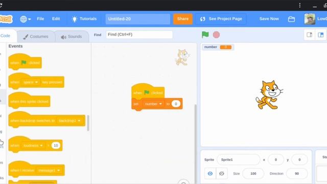 Random Number Generator Scratch смотреть онлайн