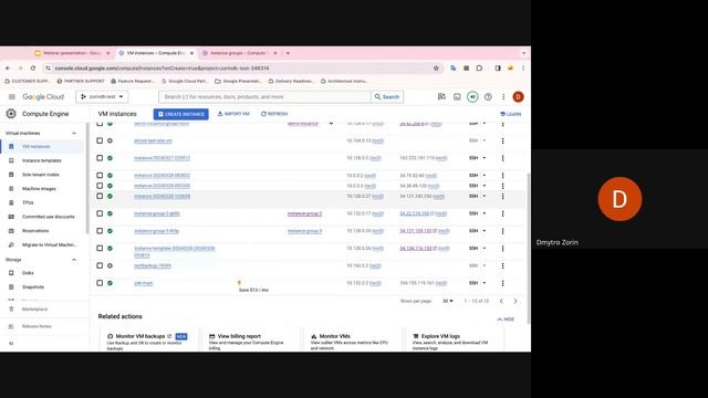 GCP: Compute Engine & Network for creating basic infrastructure in the Cloud смотреть онлайн