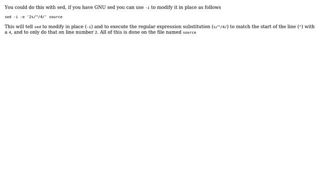 Unix & Linux: Append a string to the beginning of second line using unix (4 Solutions!!) смотреть онлайн