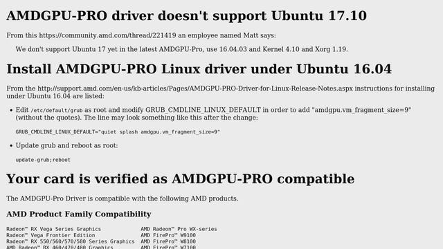 Ubuntu: Purple Screen of Death w/New AMD Card смотреть онлайн