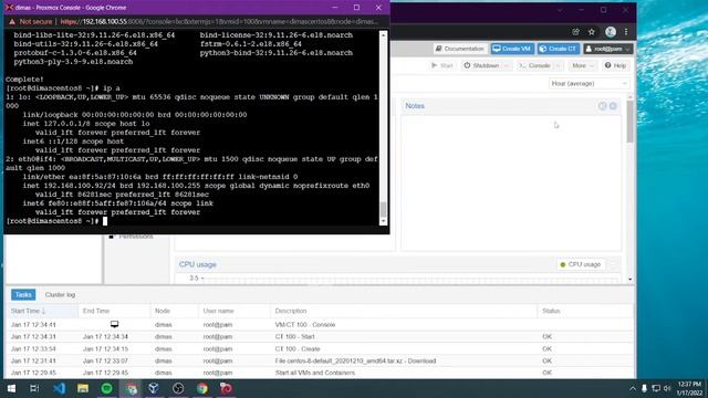 Konfigurasi Layanan DNS SERVER di Container Centos 8 Proxmox смотреть онлайн