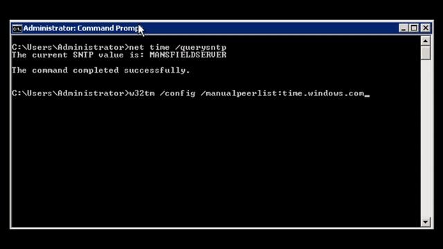 How to Synchronize the Time Server for the Domain Controller with an External Source смотреть онлайн