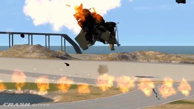 BeamNG Drive INSANE CRASHES #2 смотреть онлайн
