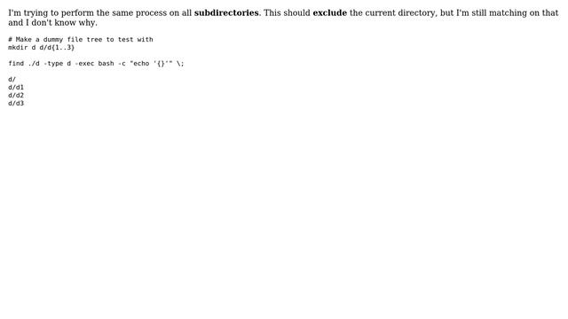 Unix & Linux: How to ignore passed directory in find command directory search? (2 Solutions!!) смотреть онлайн