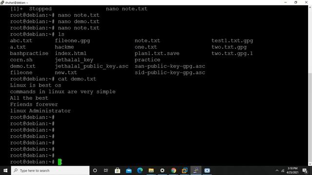 ls, cd , grep , su linux command -1 смотреть онлайн