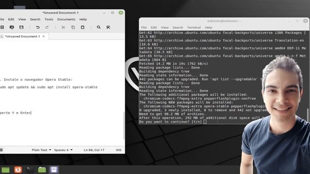 Como instalar o navegador Opera no Linux Mint | Carlos Stringuetti Tecnologia & Negócios смотреть онлайн