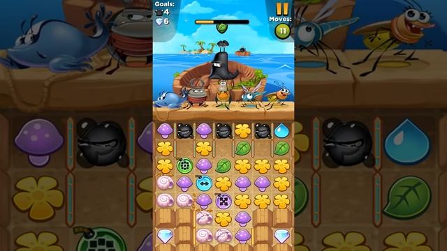 Best fiends level 197 walkthrough android gameplay смотреть онлайн