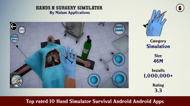 Top rated 10 Hand Simulator Survival Android Android Apps смотреть онлайн