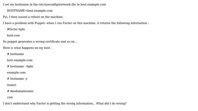 DevOps & SysAdmins: How to set the fqdn on a CentOS server? смотреть онлайн