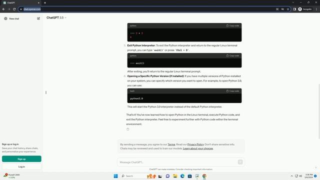 how to open python in linux terminal смотреть онлайн