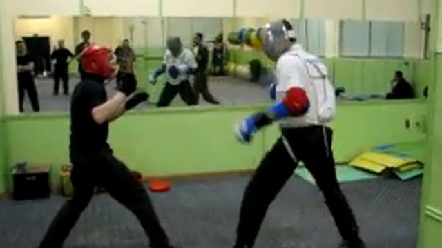 Ножевой бой. Нож Vs Бокс. Совместная тренировка с МС по боксу 1