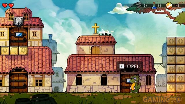 PlayNow: Wonder Boy The Dragon's Trap | PC Gameplay (Side-Scrolling Platformer Adventure Game) смотреть онлайн