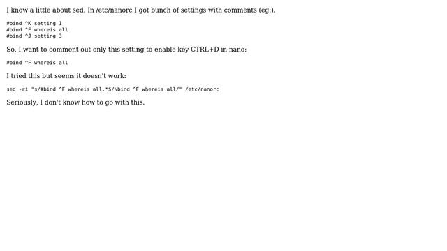 DevOps & SysAdmins: Using sed command to replace config file with comment in linux terminal смотреть онлайн