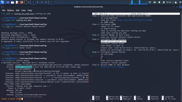 How To Setup DVWA on kali смотреть онлайн