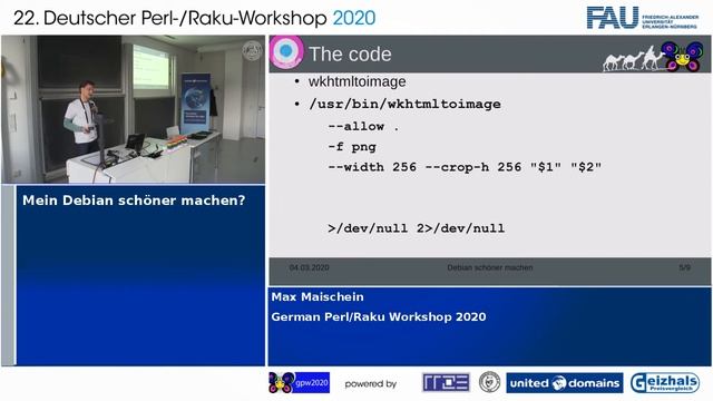 Max Maischein - Mein Debian schöner machen? смотреть онлайн