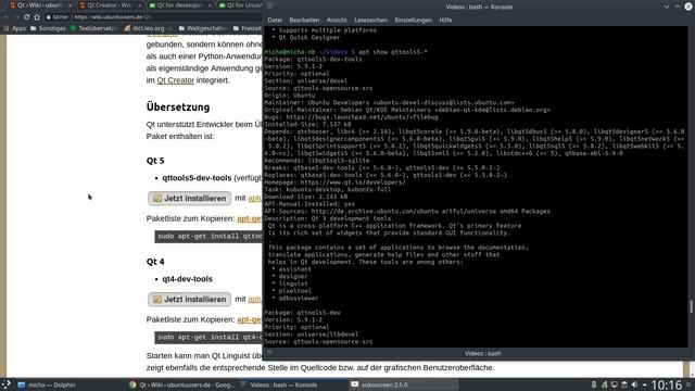 Kubuntu-Linux 13 - Programmiersprachen die Dritte смотреть онлайн