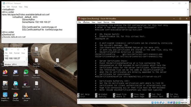 HTTPS Debian 8 WEB Server Apache2 смотреть онлайн