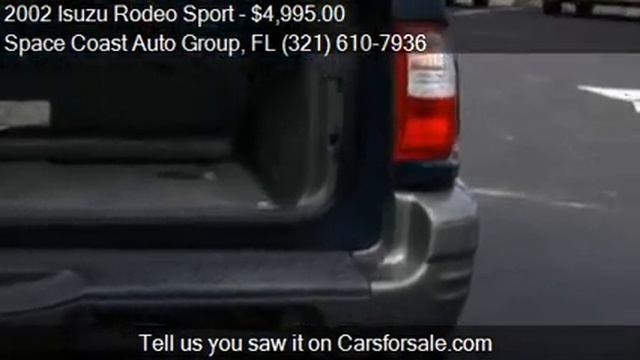 2002 Isuzu Rodeo Sport S V6 Hard Top 2WD 2dr SUV for sale in смотреть онлайн