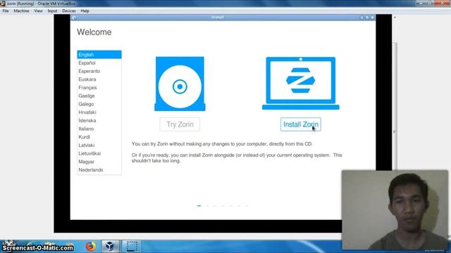 Tutorial install "Zorin OS" versi 11 via Virtual Box смотреть онлайн