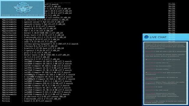I SESSIONE: Installiamo Centos Linux e Minecraft SERVER (Passo passo su ESX SERVER 7.0) смотреть онлайн