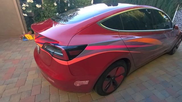 2018 Tesla Model 3 outside walk around смотреть онлайн