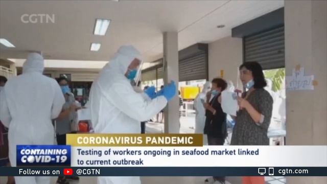 Thailand identifies 23 provinces at risk due to links with Bangkok seafood market смотреть онлайн