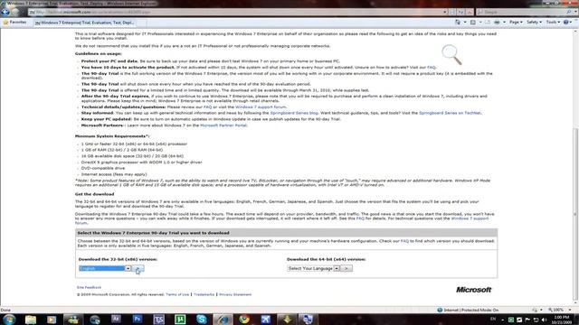 Windows 7 Tutorial - Getting Windows 7 Enterprise смотреть онлайн