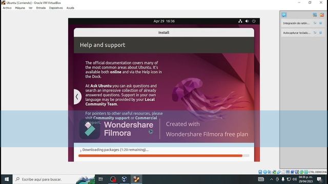 Tutorial de como instalar Ubuntu en Virtual Box🤓☝️ смотреть онлайн