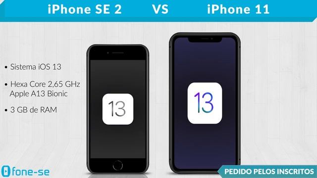 iPhone SE 2 vs iPhone 11 (Comparativo) смотреть онлайн