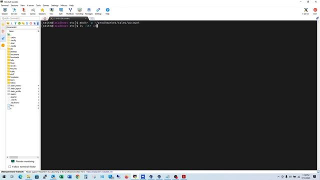 Lecture 5 : RedHat Linux / Centos -- working with directories смотреть онлайн