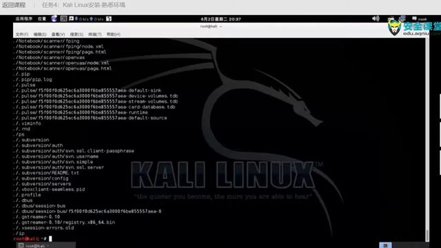 任务004：Kali Linux安装 熟悉环境 смотреть онлайн