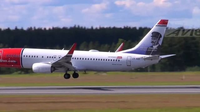 LN-NIB Norwegian air shuttle Boeing 737-86J at ESSA/ARN (Stockholm-Arlanda airport) смотреть онлайн