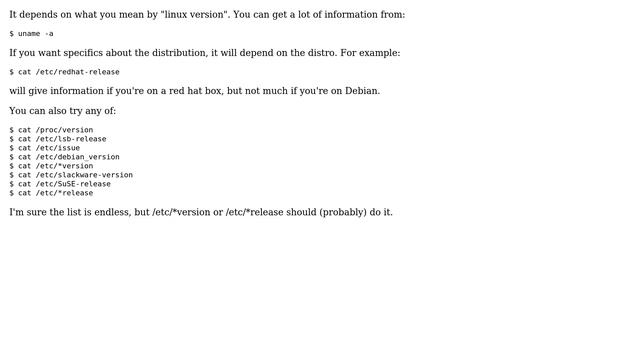 How to determine linux version on server? (6 Solutions!!) смотреть онлайн