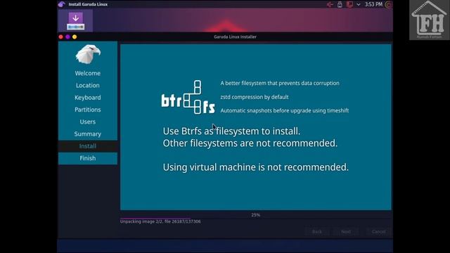 OS Install : Step by Step install Garuda Linux 210101 смотреть онлайн