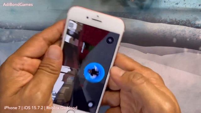 Roblox Da Hood on iPhone 7 ios 15.7.2 смотреть онлайн