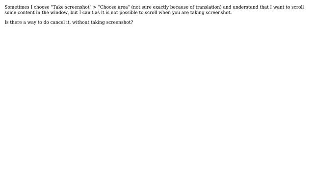 Unix & Linux: Is there a way to cancel screenshot taking in Preview? смотреть онлайн