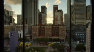 DOWNTOWN LOS ANGELES City View day - - Relaxing Video wCity Sounds