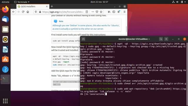 Installare Qgis su Ubuntu 20 смотреть онлайн