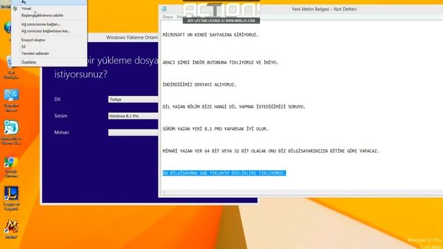 Windows 8.1 Format Flash Diski Oluşturma смотреть онлайн