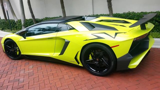 lamborghini Aventador SV Roadster @ 2Jul16 Cars & Coffee Palm Beach смотреть онлайн