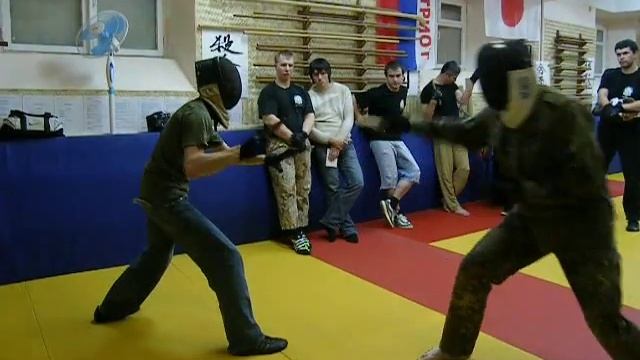 Knife fight, video 1.