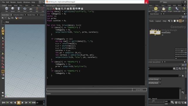 houdini-Создание рельефа по изолиниям смотреть онлайн