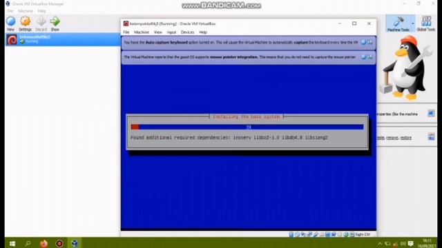 Tutorial penginstalan Linux Debian|| Menggunakan Virtual Box смотреть онлайн