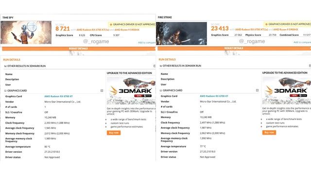 Radeon RX 6700M in 3DMark Time Spy only competes with GeForce RTX 3060 смотреть онлайн
