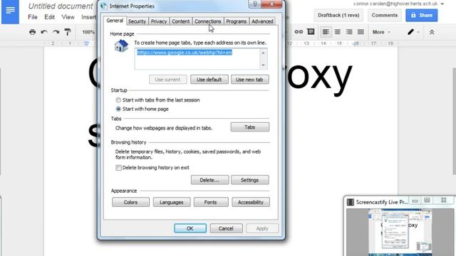 Change proxy settings смотреть онлайн