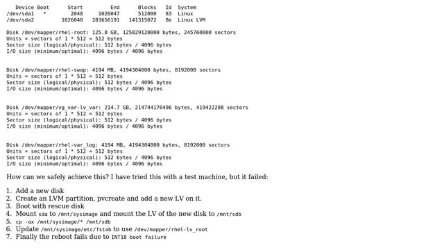 Unix & Linux: How to shrink a XFS filesystem? смотреть онлайн